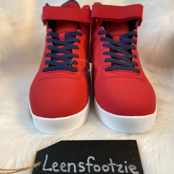 New Fila Men’s Vulc 13 Mid Plus Basketball Sneaker - Picture 3 of 13